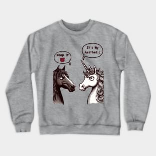 Keep It 100 Unicorn Crewneck Sweatshirt